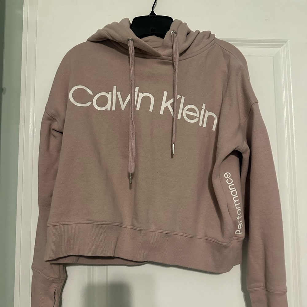 Calvin Klein Women's Dusty Pink Hoodie